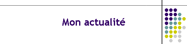 Mon actualit�
